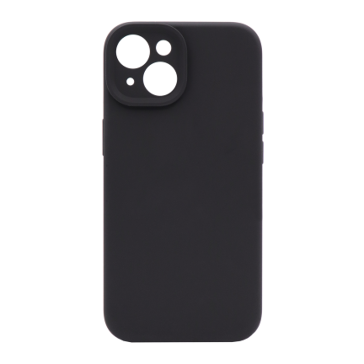 Silikonski ovitek (liquid silicone) za Apple iPhone 15, Soft, črna