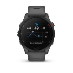 Tekaška ura Garmin Forerunner 255, GPS, z vadbenimi funkcijami, slate grey (skrilasto siva)_1