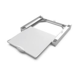 Vezni člen za pralni in sušilni stroj z izvlečno polico, bel