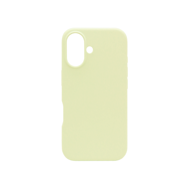 Silikonski zelenorumen ovitek za Apple iPhone 17 z mehkim (soft touch) zaključkom in natančnim izrezom za kamero