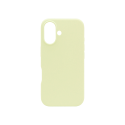 Silikonski zelenorumen ovitek za Apple iPhone 17 z mehkim (soft touch) zaključkom in natančnim izrezom za kamero