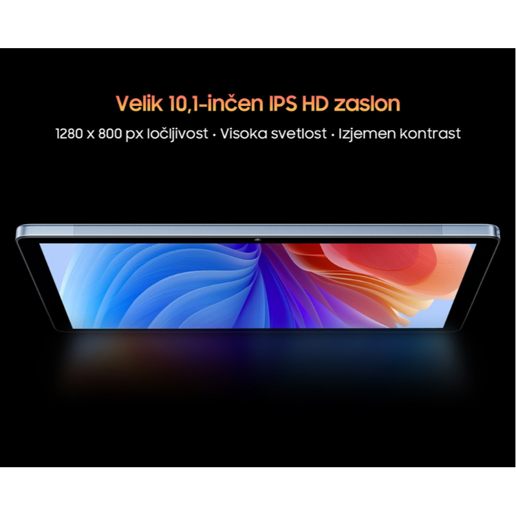 Tablični računalnik BlackView TAB 80, 11", 4G-LTE, 8GB+256GB, IPS FullHD+, siva