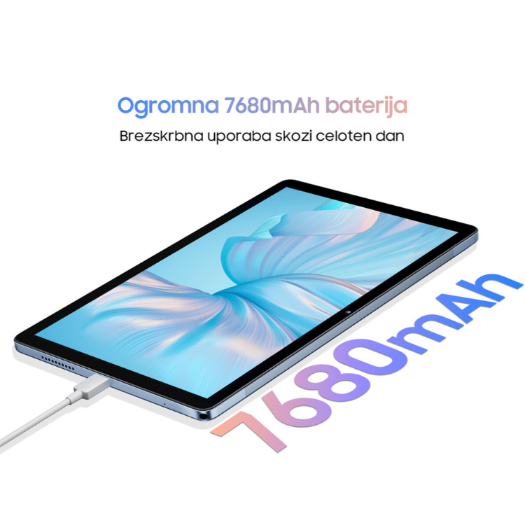 Tablični računalnik BlackView TAB 80, 11", 4G-LTE, 8GB+256GB, IPS FullHD+, siva