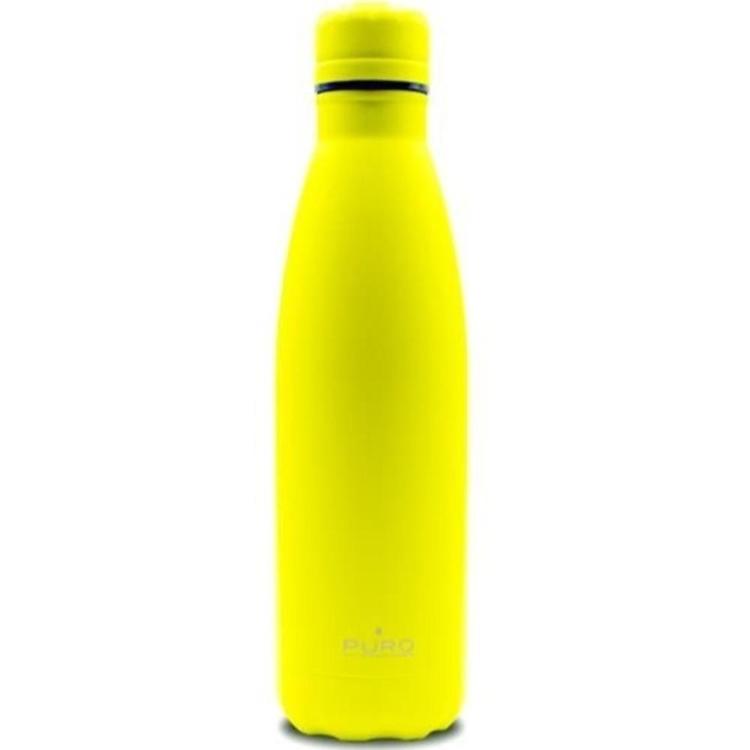 Steklenica Puro ICON FLUO termo, nerjaveče jeklo, 500 ml, fluorescentno rumena_2
