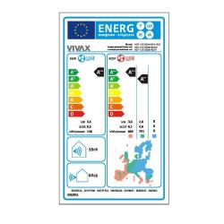 Klima Vivax R+ Design, 2,6 kW, zlata, z montažo_7