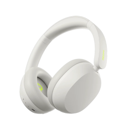 Redmi brezžične naglavne slušalke, bele, over‑ear, mehke blazinice, minimalističen dizajn, diskreten logotip.