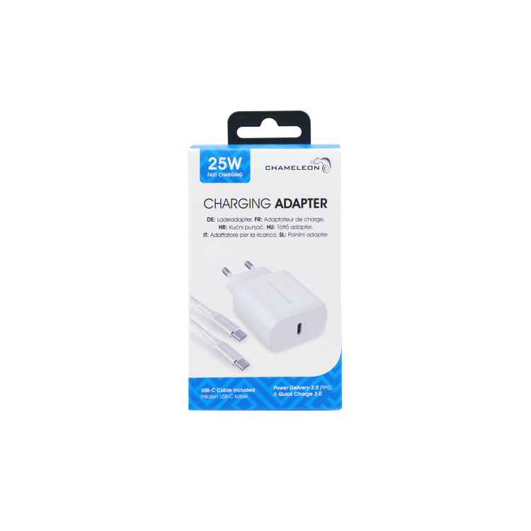 Hišni polnilec - 25W (PD 3.0, PPS in QC 3.0), USB-C izhod