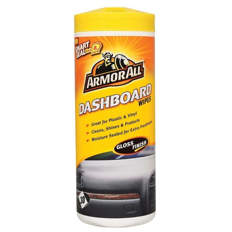 Robčki za čiščenje in zaščito armaturne plošče Armor All Dashboard Wipes_1