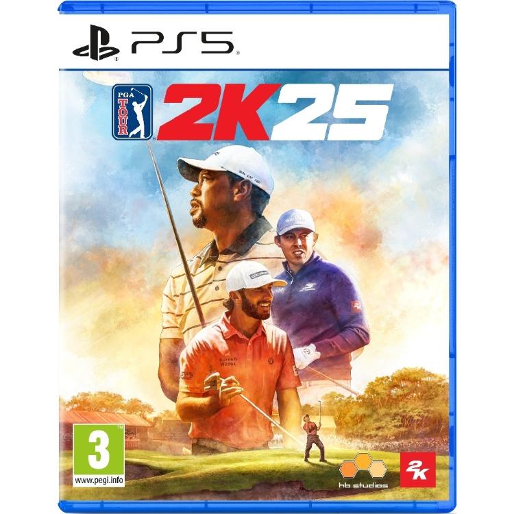 PGA TOUR 2K25 za PlayStation 5 prinaša realistično golfsko izkušnjo z uradnimi igrišči, profesionalnimi turnirji in priznanimi igralci golfa.