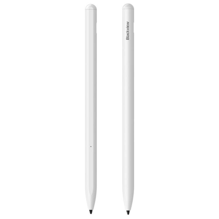 Pisalo za tablico BlackView Magnetic S Pen Gen2, stylus pisalo za TAB 18, magnetno pritrjevanje, 4096 stopenj občutljivosti, polnilna baterija, USB Type-C polnjenje, ultra lahka teža, bela