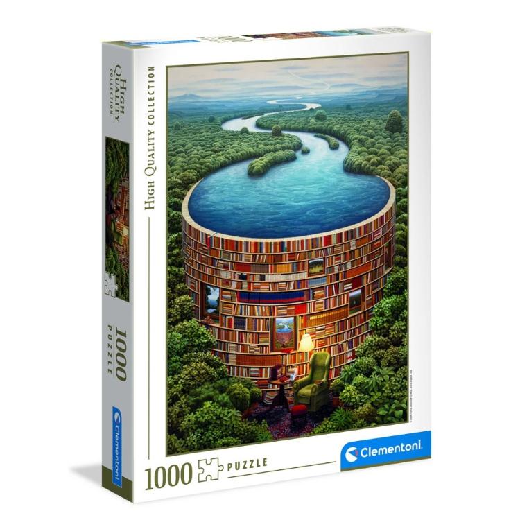 Sestavljanka Clementoni High Quality Collection- Bibliodame 39603, 1000 kosov
