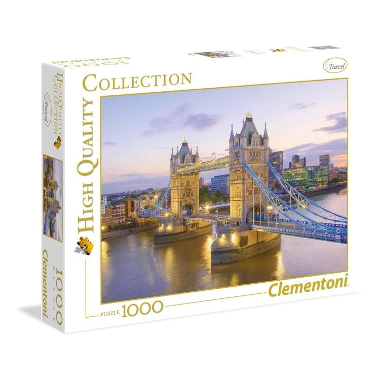 Sestavljanka Clementoni High Quality Collection- Tower Bridge 39022, 1000 kosov
