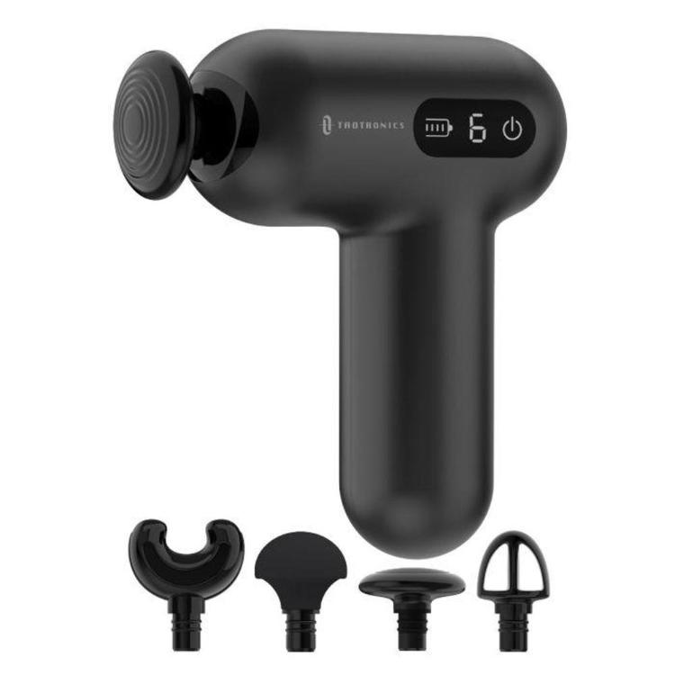 Masažna mini pištola TAOTRONICS, črna