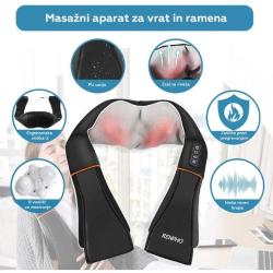 Masažni aparat za vrat in ramena RENPHO U-Neck 1 Shiatsu