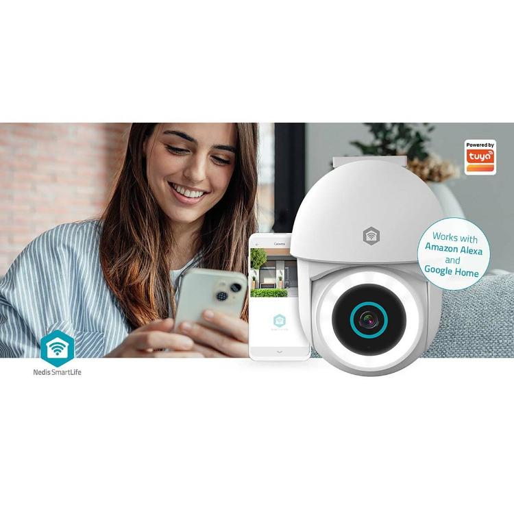Pametna zunanja kamera NEDIS WIFICO22CWT FULLHD 5MP