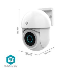 Pametna zunanja kamera NEDIS WIFICO22CWT FULLHD 5MP