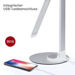 Namizna svetilka TaoTronics TT-DL22_1, srebrna