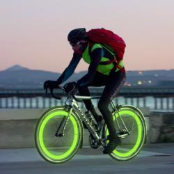 LED-Lučka za ventilček kolesa, zelena_1