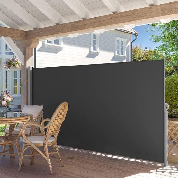 Stranski senčnik SONGMICS GSA589G01, 180 x 450 cm, antracit