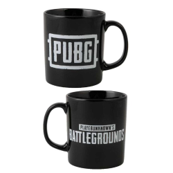 Skodelica Jinx PUBG, črna/bela