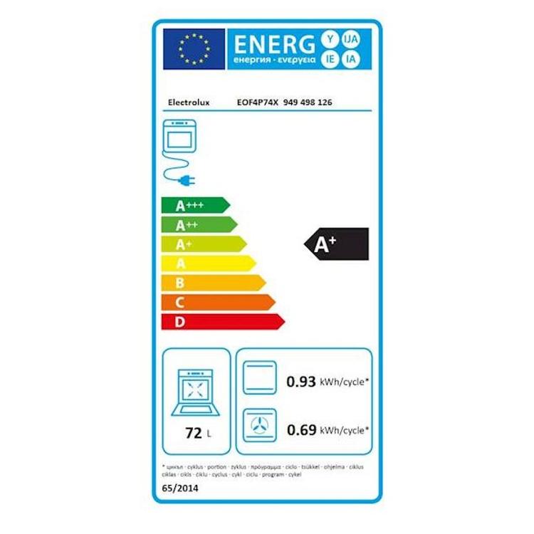 Električna pečica Electrolux EOF4P74X, piroliza A+_4