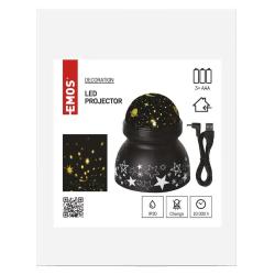 LED dekorativni projektor vesolje Emos