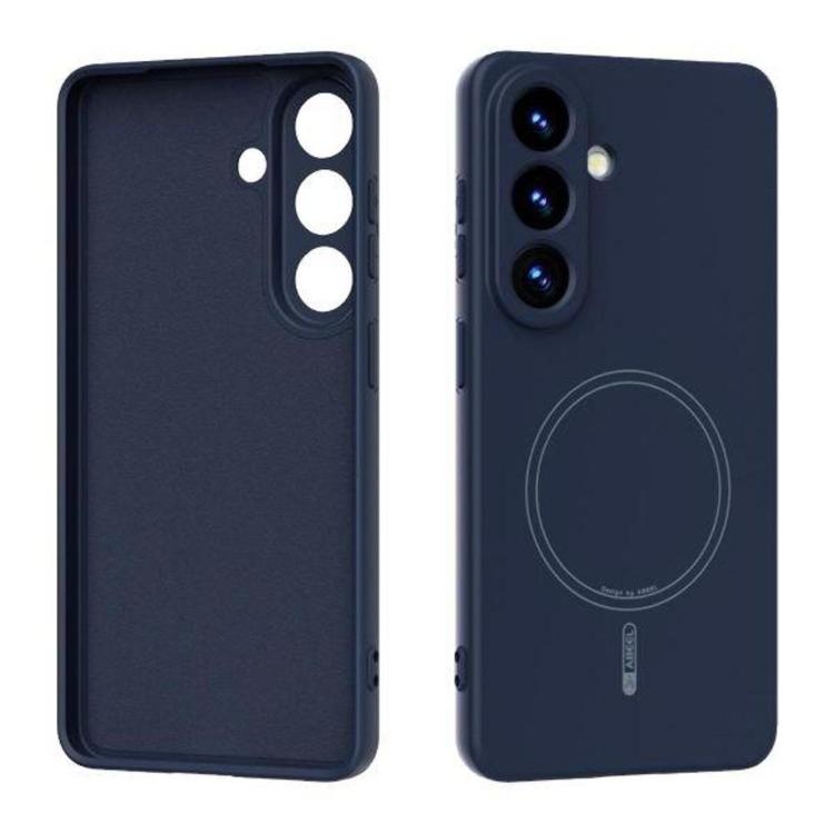 Temno moder TPU magnetni ovitek za Samsung Galaxy, trojna kamera, tanek dizajn, zadnji magnetni krog za polnjenje, CHA blagovna znamka.