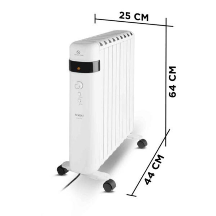 Električni oljni radiator Sogo CAL-SS-18485