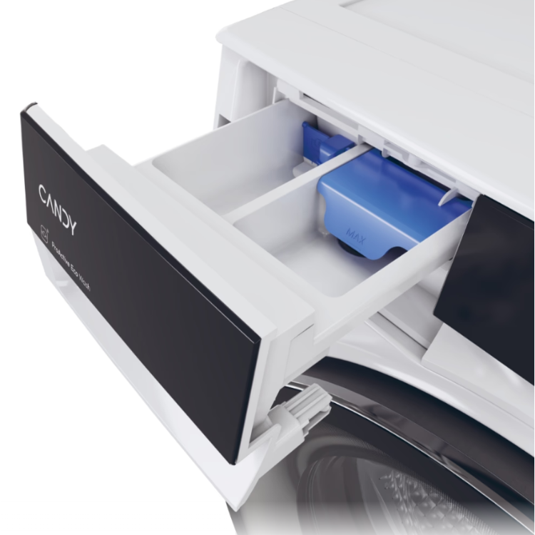 Detajl notranjosti bobna pralnega stroja Candy