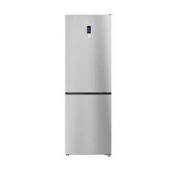 TCL kombinirani hladilnik RP312BLE0 Total No Frost v srebrni barvi z zamrzovalnikom spodaj, digitalnim zaslonom na vratih in elegantnim minimalističnim dizajnom