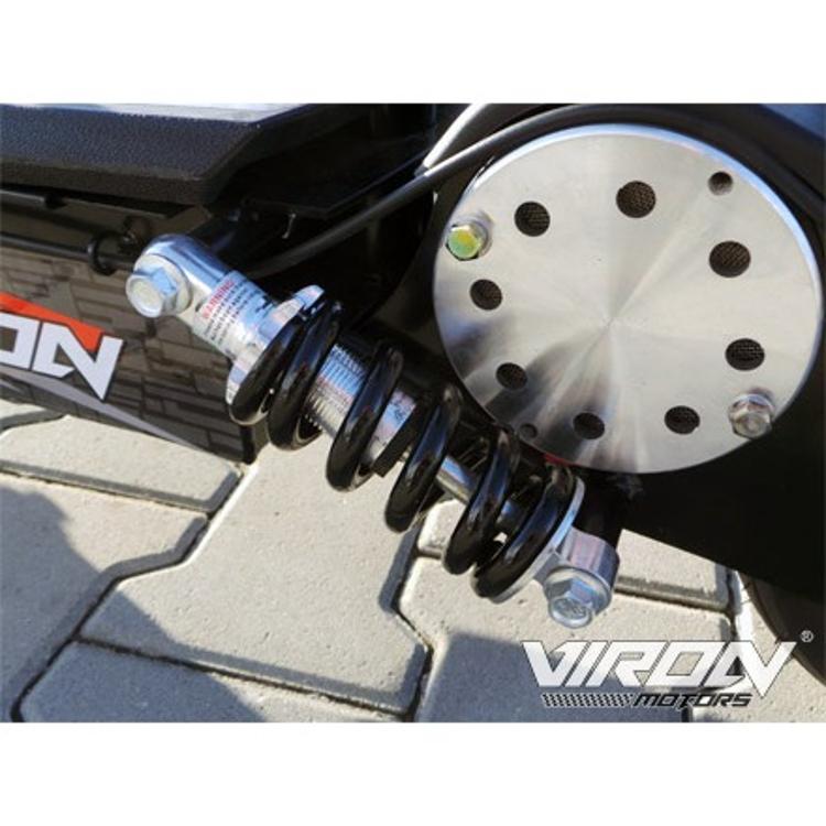 Električni skiro Viron s sedežem, 800 W, črna