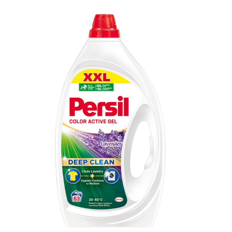 Gel za pranje perila Persil Gel Lavender, 2,835 L, 63 pranj