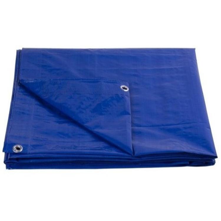Zaščitno prekrivalo cerada, 5x8 m, 80g/m2, modra