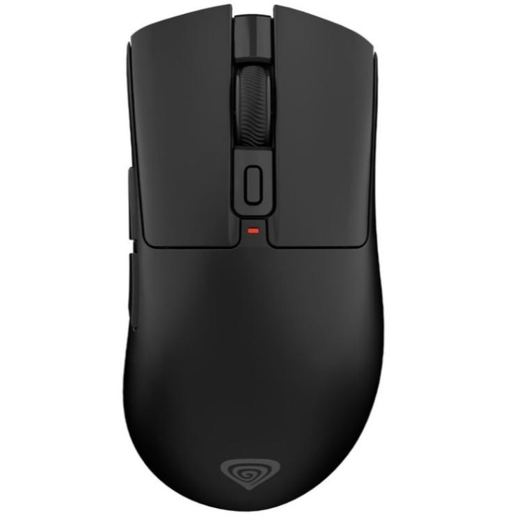 Genesis Zircon 880 Pro gaming miška, pogled od zgoraj s sredinskim koleščkom in gumbom DPI.