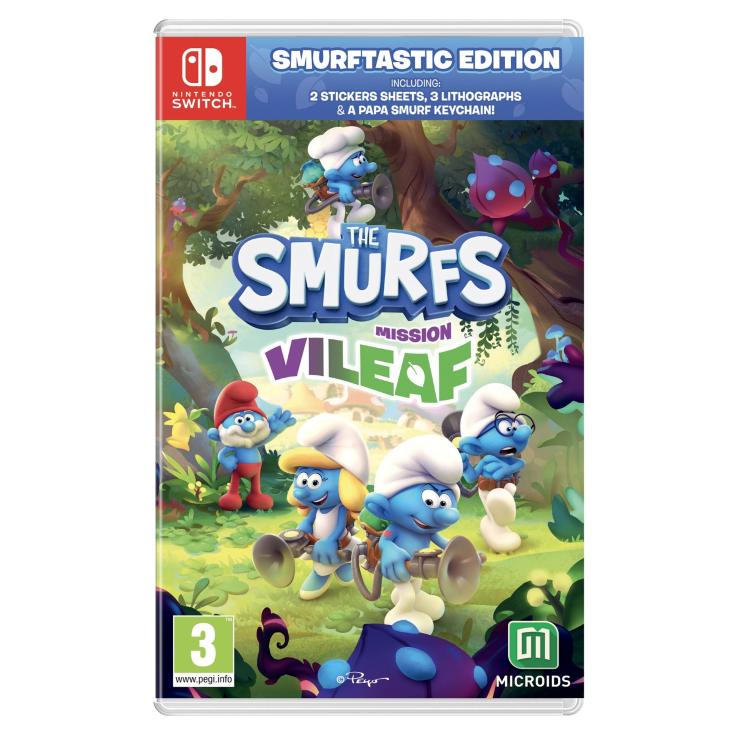 Igra The Smurfs: Mission Vileaf - Smurftastic Edition za Nintendo Switch