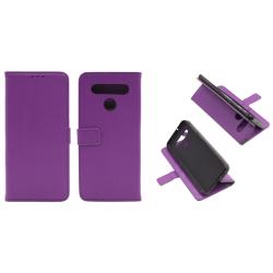 LG K41S/K51S, preklopna torbica (WLG), vijolična_1