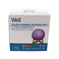 Namizna svetilka WELL 3D MOON LED s spreminjanjem 7 barv, na dotik_6