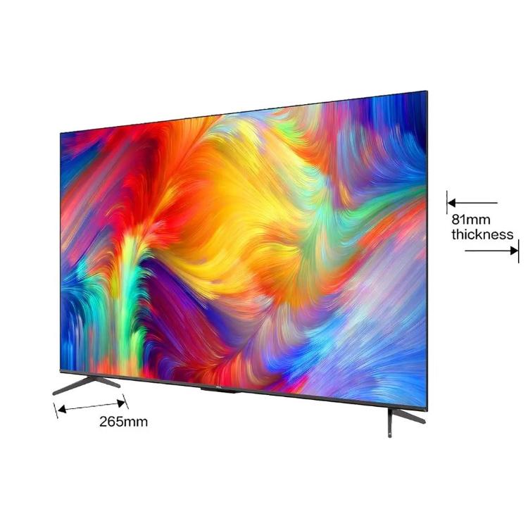 Televizija TCL 65P735 LED, 4K Ultra HD, diagonala 165 cm