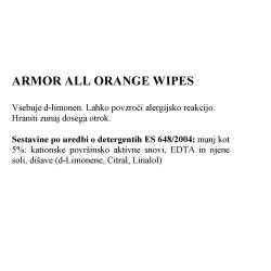 Večnamenski robčki za čiščenje z vonjem pomaranče Armor All Orange Wipes, 30 kos_3