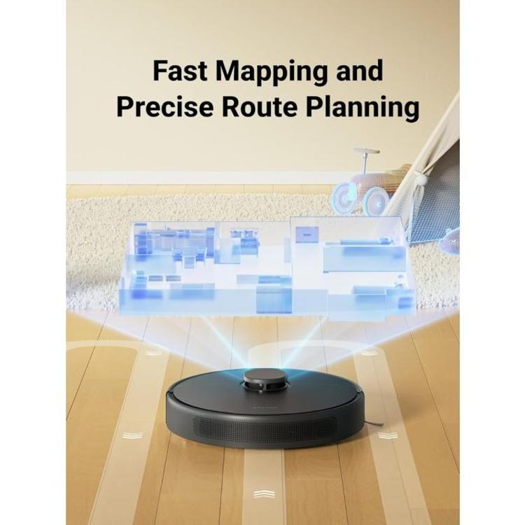 Robotski sesalnik Dreame D9 Max Gen 2, črn