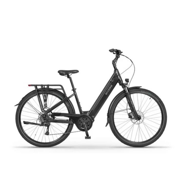 Električno kolo Ecobike LX100, 19", 17.5Ah/630Wh, črn