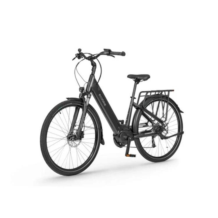 Električno kolo Ecobike LX100, 19", 17.5Ah/630Wh, črn