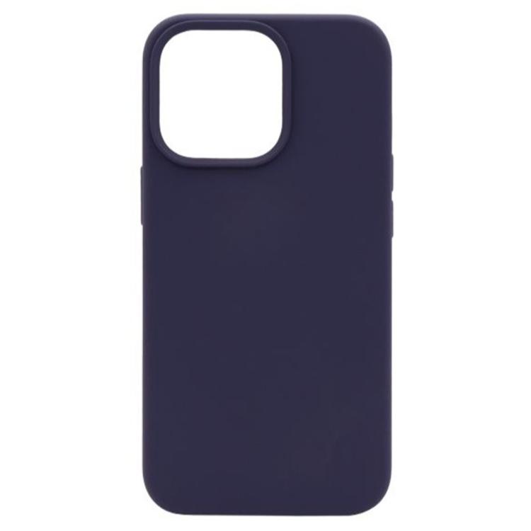 Apple iPhone 13 Pro Max, silikonski ovitek (liquid silicone), soft, Midnight