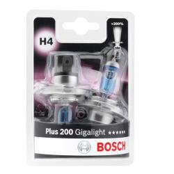 Žarnica Bosch H4 12V 55W Gigalight Plus 200, 2/1