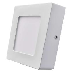 Nadometni LED panel Emos, kvadratni, 6W, toplo bela