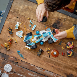 Lego Ninjago Zanov zmajski mogočni Spinjitzu dirkalni avto - 71791