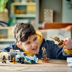Lego Ninjago Zanov zmajski mogočni Spinjitzu dirkalni avto - 71791