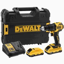 Akumulatorski udarni vrtalnik/vijačnik DeWalt DCD709L2T, 18 V_1