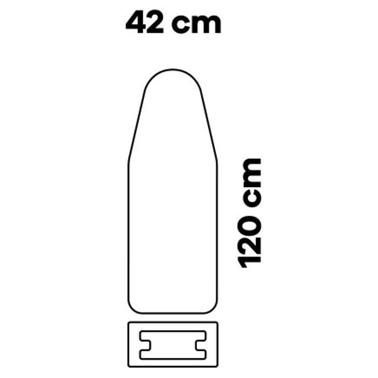 Likalna deska Texell TIB-205, 120 x 45 cm