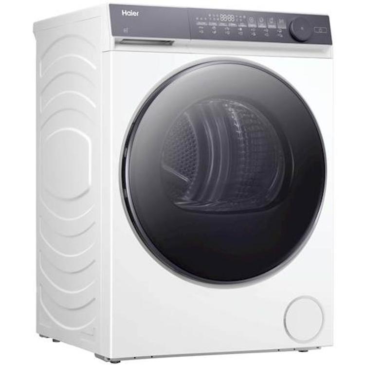 Sušilni stroj Haier s kapaciteto 10 kg, velikim bobnom in tehnologijo sušenja s toplotno črpalko omogoča učinkovito, nežno in energijsko varčno sušenje perila za celotno gospodinjstvo.